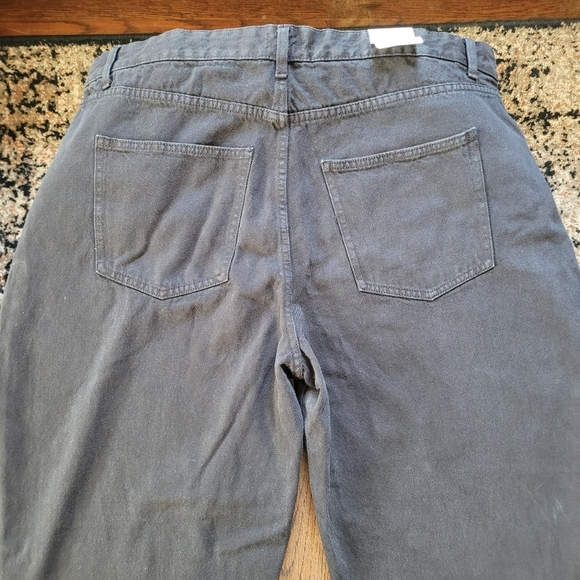 Cotton:On Curve Loose Straight Leg Jeans in Black Size Women's 14 NEW with Tags - Picture 6 of 14